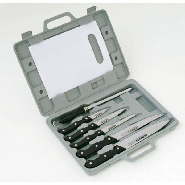 ノーブランド アウトドア包丁7点セット   キッチンツールセット