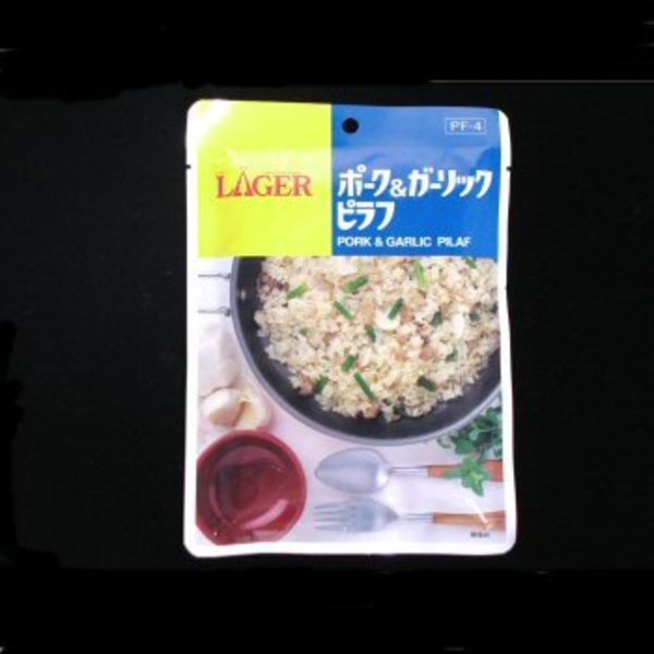 レガー(LAGER) ポーク&ガーリックピラフ LA-PF-4 食料品