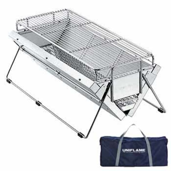 ユニフレーム(UNIFLAME) ユニセラロング 2006モデル   BBQコンロ(卓上タイプ)
