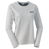 Jack Wolfskin(ジャックウルフスキン) カーボンラウンドネック Women’s 2013292 Tシャツ･カットソー長袖(レディース)