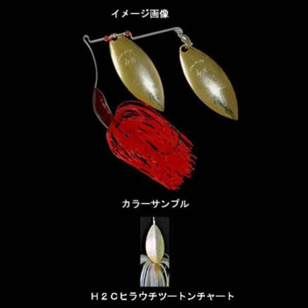 メガバス(Megabass) YURAGI HEADER V-FLAT ダブルウィロー   スピナーベイト