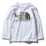 THE NORTH FACE(ザ･ノース･フェイス) L/S CAMO LOGO TEE(ログスリーブ カモ ロゴ Tシャツ キッズ) Kid’s NTJ81824 長袖シャツ(ジュニア/キッズ/ベビー)