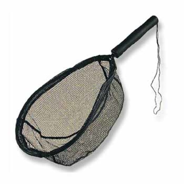 ヒロカ オーバルネット ラバーコーティング付   ラバーランディングネット/バス･トラウト
