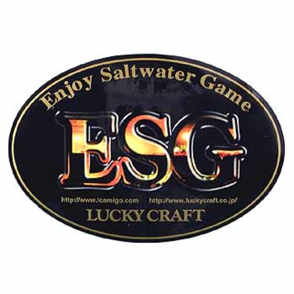 ラッキークラフト(LUCKY CRAFT) オリジナルステッカー(ESG) LS-ESG1 ステッカー
