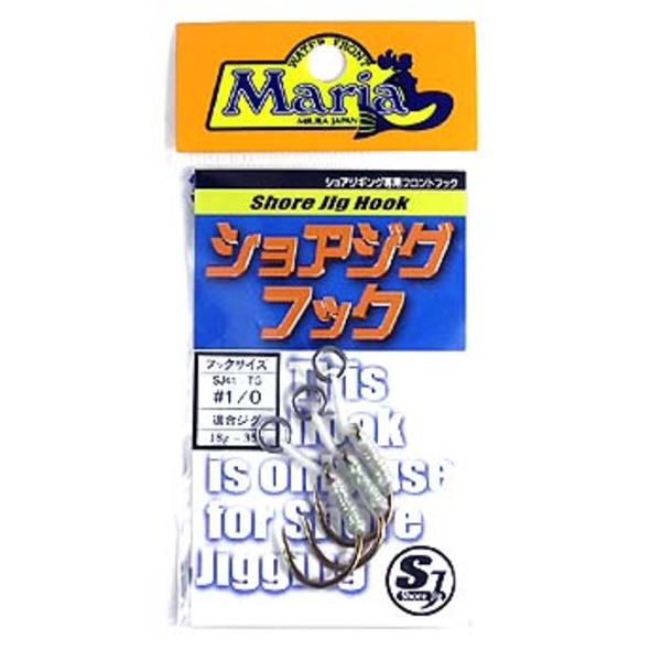 マリア(Maria) ショアジグフック #1/0   ジグ用アシストフック