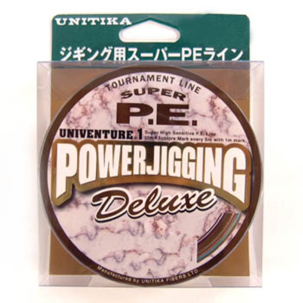 ユニチカ(UNITIKA) ユニベンチャー1 パワージギング デラックス 300m 10253 ジギング用PEライン