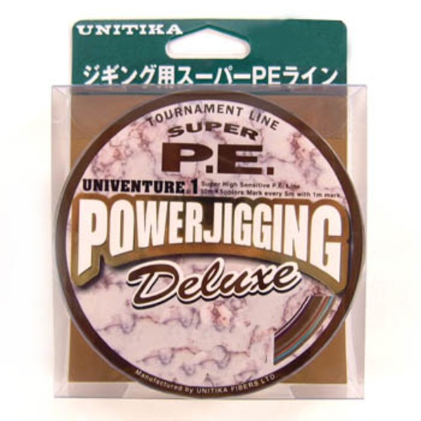 ユニチカ(UNITIKA) ユニベンチャー1 パワージギング デラックス 300m 10254 ジギング用PEライン