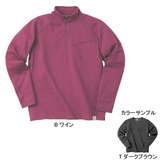 ムッシュ(MUSSHU) ウォームキャッチレディスジップアップシャツ 45085 シャツ･ポロシャツ(レディース)