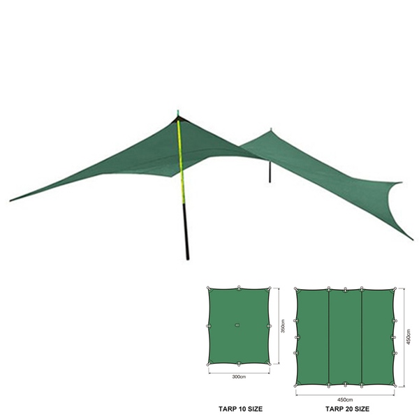 HILLEBERG(ヒルバーグ) タープ20ウルトラライト 12771002000000 レクタ型(ポール:4本以上)