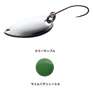 シマノ カーディフエリアスプーン ロールスイマー 3.5g 15S(マイルドグリーン)
