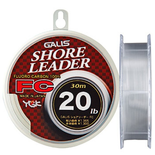 XBRAID(エックスブレード) ガリス ショアリーダーFC 30m   オールラウンドショックリーダー