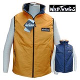 WILD THINGS(ワイルドシングス) フルジップ プリマロフトベスト WS_VEST ダウン&中綿ベスト(メンズ)