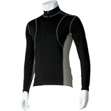 ファイントラック(finetrack) フラッド ラッシュラピットジップネック Men’s FWM0402 ラッシュガード(メンズ)