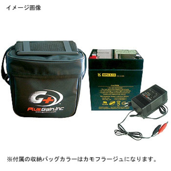 PlusGain(プラスゲイン) 魚探用 5Aバッテリーセット  PG-5A12VS 魚群探知機