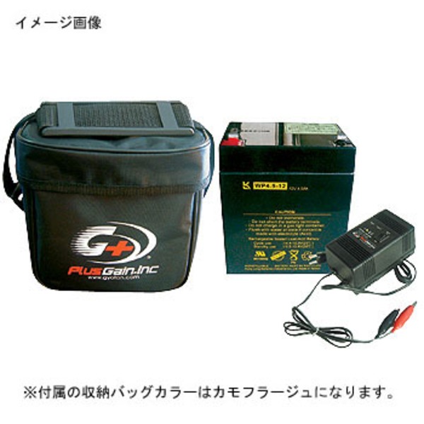PlusGain(プラスゲイン) 魚探用 8Aバッテリーセット  PG-8A12VS 魚群探知機