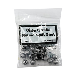 WaterGremlin(ウォーターグレムリン) ラウンド スプリットショット シンカー＃７３５ ４（約３．５ｇ） #735-4