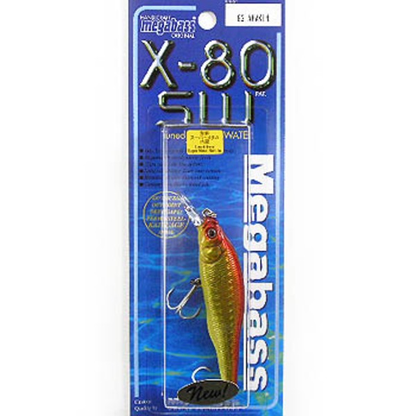 メガバス(Megabass) X-80 SW   ミノー(リップ付き)