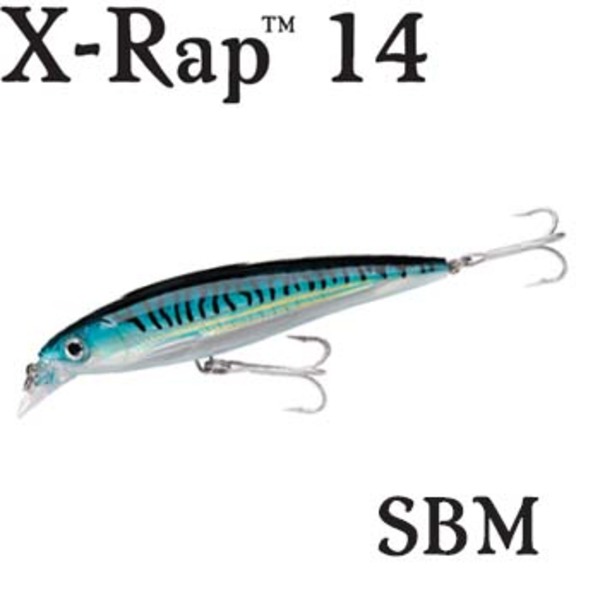 Rapala(ラパラ) SXR14 X-RAP SXR14 ミノー(リップ付き)