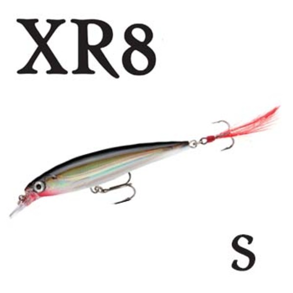 Rapala(ラパラ) XR8 X-RAP XR8 ミノー(リップ付き)