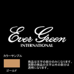 エバーグリーン(EVERGREEN) エバーグリーンボートディカルステッカー M ゴールド エバーグリーン(EVERGREEN) エバーグリーンボートディカルステッカー M ゴールド