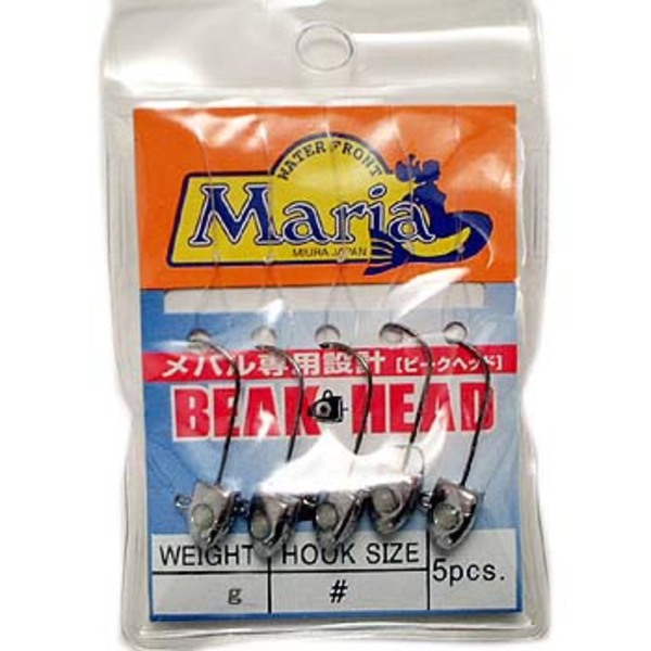 マリア(Maria) ビークヘッド   ワームフック(ライトソルト用)