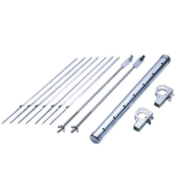 キャプテンスタッグ(CAPTAIN STAG) 炭焼き名人串焼きスタンド〈串付〉 M-7569 BBQ&七輪&焚火台アクセサリー