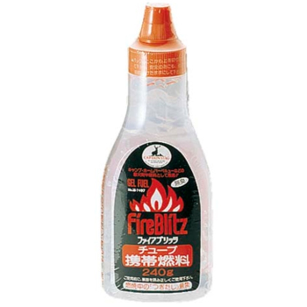 キャプテンスタッグ(CAPTAIN STAG) ファイアブリッツチューブ携帯用燃料240g M-7497 着火剤