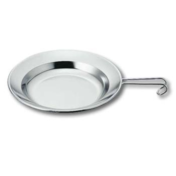 キャプテンスタッグ(CAPTAIN STAG) ワイルドウェイ 18-8ステンレス丸型カレー皿22cm(ハンドル付) M-8189 ステンレス製お皿