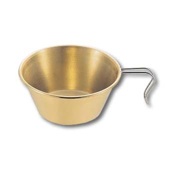 キャプテンスタッグ(CAPTAIN STAG) 真鍮製ビッグシェラスタッキングカップ630ml M-7395 シェラカップ