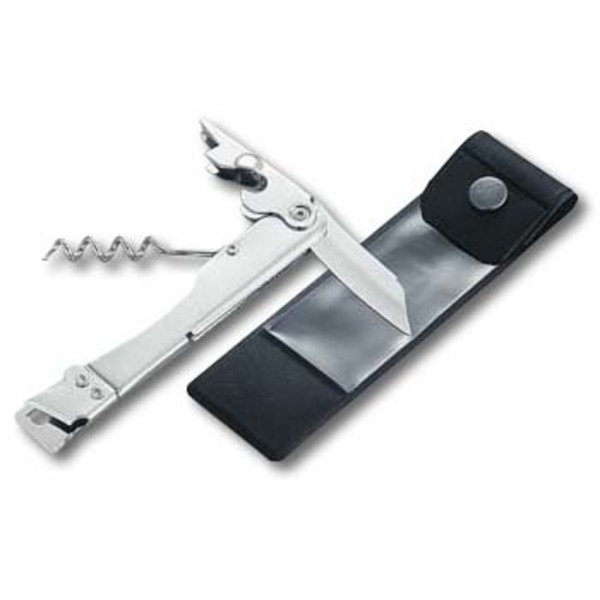 キャプテンスタッグ(CAPTAIN STAG) コルク抜付四徳缶切(ケース付) M-8446 クッキングアクセサリー