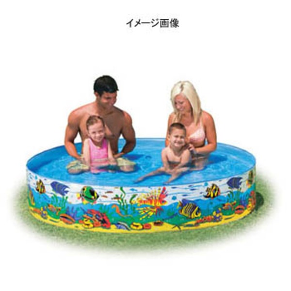 INTEX(インテックス) カラーリーフスナッププール 子供用プール 183cm 1234-58461 ビーチ･プール用品