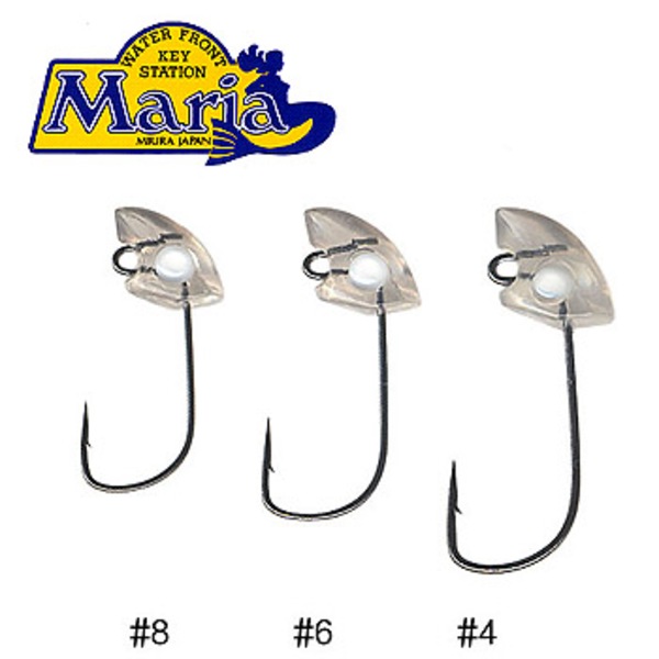 マリア(Maria) ゼロヘッド ドリフト   ワームフック(ライトソルト用)