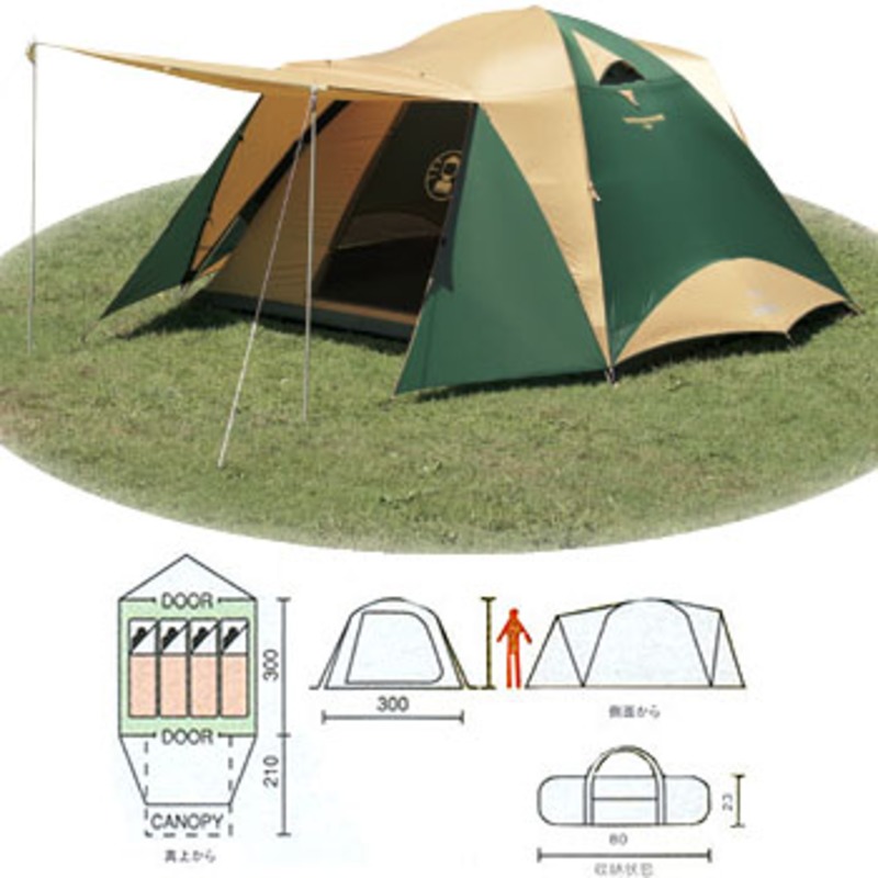 コールマン Coleman タフワイドドーム 300 EX 170T8150J キャノピーポール付き 前室 ドーム型 テント ファミリー テント キャンプ アウトドア