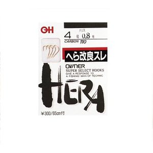 オーナー針 OHへら改良スレ (手巻) 5号-0.4 金 NO.40576 オーナー針 OHへら改良スレ (手巻) 5号-0.4 金 NO.40576