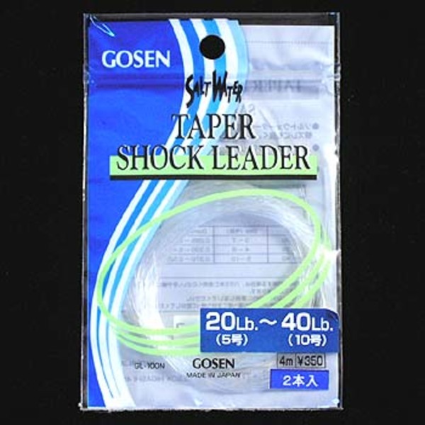 ゴーセン(GOSEN) ソルトウォーターテーパーショックリーダー GL-100N ジギング用ショックリーダー