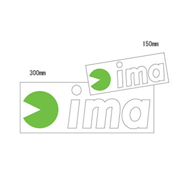 アムズデザイン(ima) ima カッティングステッカー   ステッカー