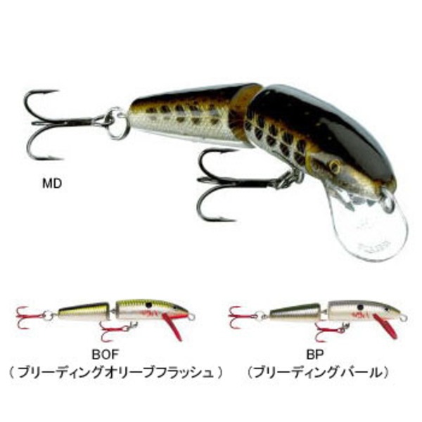 Rapala(ラパラ) フローティングジョインテッド(Floating Jointed) J5 ミノー