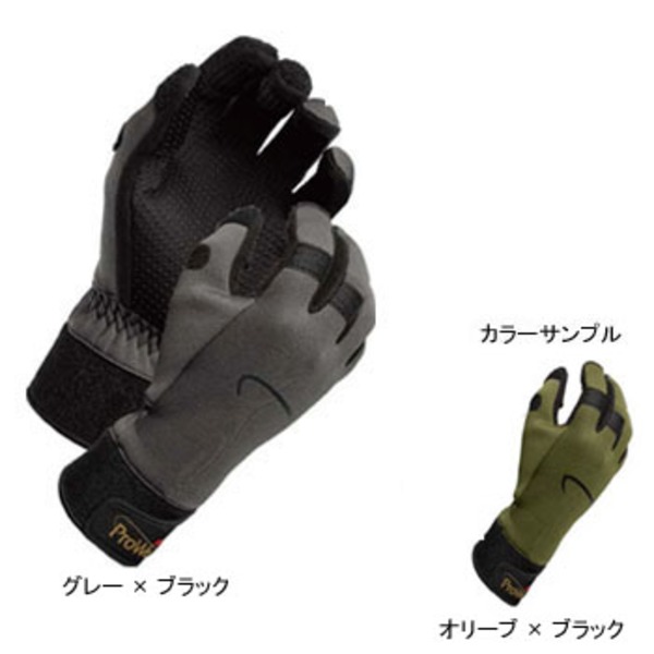 Rapala(ラパラ) BEAUFORT グローブ 24405-2 ファイブフィンガーレス(フィッシング)