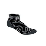 THE NORTH FACE(ザ･ノース･フェイス) CUSHIONED RUNNING QUARTER NN71822 ハイ･クルーソックス