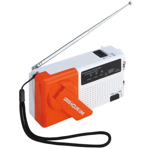 ロゴス(LOGOS) クランクチャージラジオライト 82100240 ラジオライト&防災用電気機器