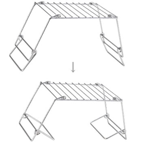 ハイマウント(HIGHMOUNT) ツーステップパックグリル 23219 クッキングアクセサリー