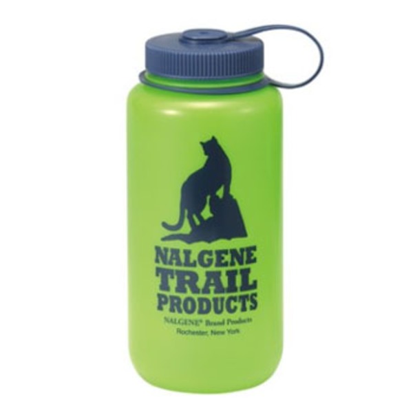 nalgene(ナルゲン) 広口1.0L UV HDPE グリーン 91300 ポリカーボネイト製ボトル