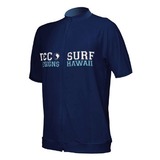 T&C SURF DESIGNS(ティーアンドシーサーフデザイン) TFG9100 メンズフルジップラッシュガード(半袖) TFG9100 ラッシュガード(メンズ)