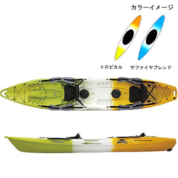 フィールフリー CORONA コロナ【クレジットカード決済のみ】   シットオントップカヌー