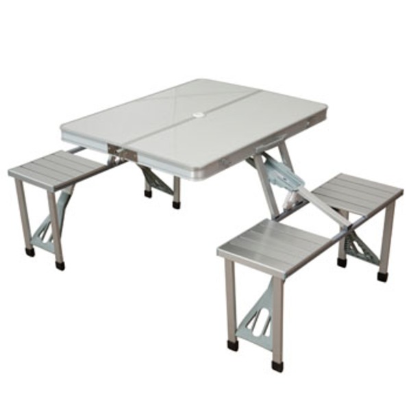 Hilander(ハイランダー) アルミピクニックテーブル HCA0009 テーブル･チェアセット