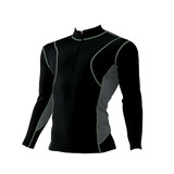 ファイントラック(finetrack) フラッド ラッシュジップネック Men’s FWM0112 ラッシュガード(メンズ)