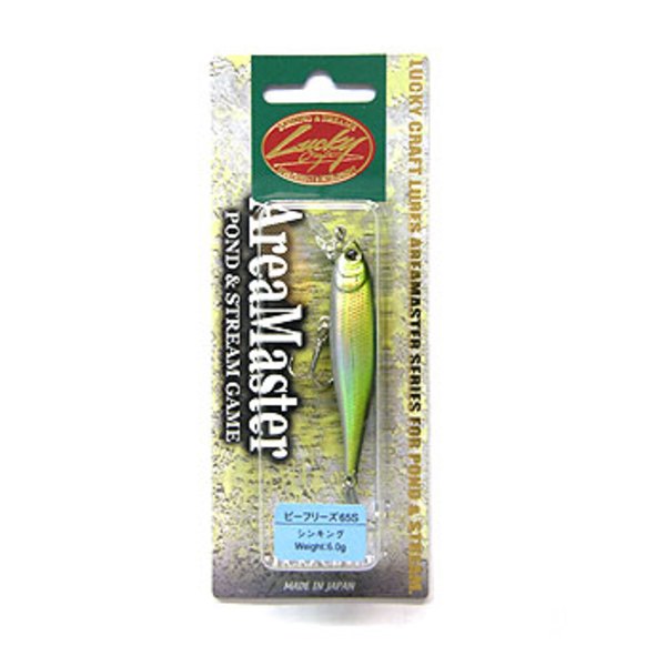 ラッキークラフト(LUCKY CRAFT) ビーフリーズ65S(AM)   ミノー(リップ付き)
