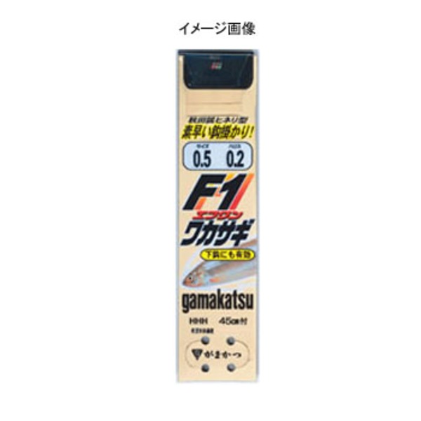 がまかつ(Gamakatsu) 糸付 F1ワカサギ 夜光塗   ワカサギ仕掛け