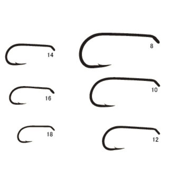 がまかつ(Gamakatsu) バラ S10-2S F-11-2SH フライフック