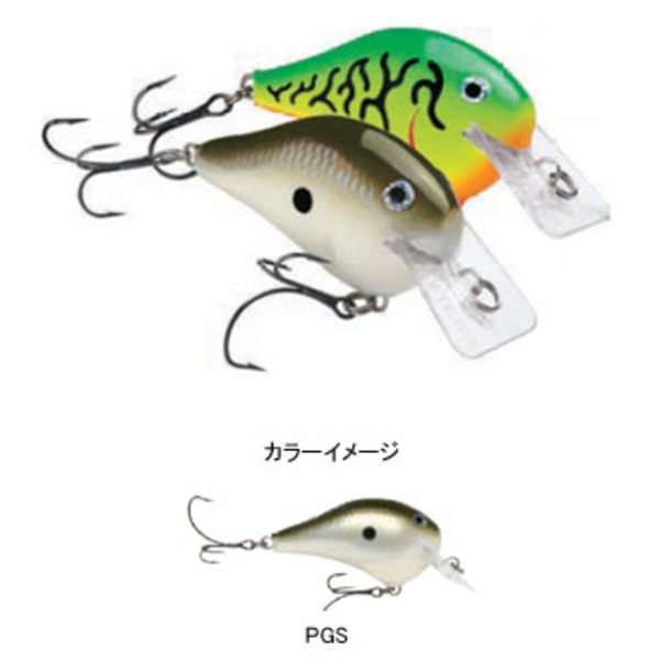 Rapala(ラパラ) DT Fat & DT Fat SureSet DTFATSS1-PGS クランクベイト